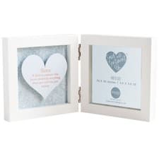Image of Said With Sentiment Hinged Heart Frame - Sister