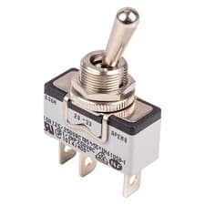 Image of APEM Toggle Switch SPST On-On 250V 15A