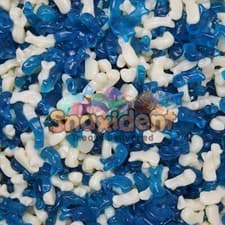 Image of Baby Dolphins Sweets Pick n Mix Blue & White Gummy Jelly Weddings