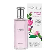 Image of Yardley London English Rose 50ml Eau De Toilette EDT Spray - Brand New