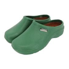 Image of Town & Country Green EVA Cloggies Lightweight Garden Shoe UK Size 8
