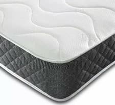 Image of Memory Foam Quilted Sprung 18cm deep Mattress 3ft Single 4ft6 Double / 5ft / 6ft