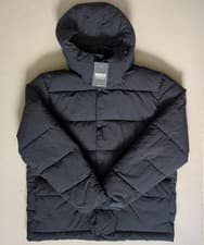 Image of Barbour International Men's Thornham Puffer Jacket In Black Size Large Brand New