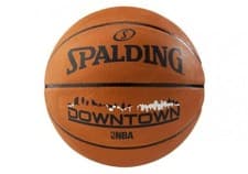 Image of Spalding - Downtown - NBA  Indoor/Outdoor Basketball - Size 7 - Orange