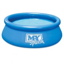 Image of M.Y Splash 7ft x 26" Quick Set Swimming Pool 7ft Garden Family Swimming Pool