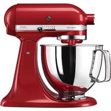 Image of KitchenAid 5KSM125BER Artisan 4.8L Stand Mixer - Empire Red