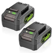 Image of 2PCS 24V 4Ah Battery for Greenworks lawnmower, ASUNCELL Lithium-Ion Powerful...