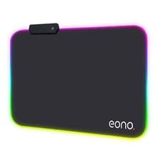 Image of RGB Colorful LED Lighting Gaming Mouse Pad Mat 34*25cm 12 Modes For PC Laptop UK