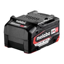 Image of Metabo 18v Battery pack, 4.0Ah Li-Power Lithium-Ion, CAS - 625027000
