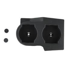 Image of Cup Holder Insert Dual Cup Holder Easy Installation Process Made Of ABS Material