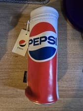 Image of Retro 90s Style Pepsi Can Pencil Case Retro HELIX pen holder New With Tag
