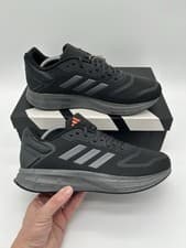 Image of Adidas Duramo 10 Running Trainers Black / Grey UK 8.5