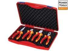 Image of Knipex 00 20 15 Vde Pliers Set In Case, 4 Piece