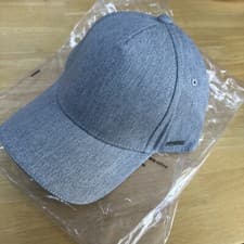 Image of HUGO BOSS Grey Genuine CAP WITH METAL LOGO 100% Cotton Original
