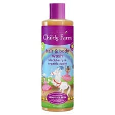 Image of Childs Farm Kids Blackberry & Organic Apple Hair & Body Wash 500ml