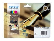 Image of Epson T0556 Multipack Ink Cartridges Genuine Original 4 Colour Duck Sealed