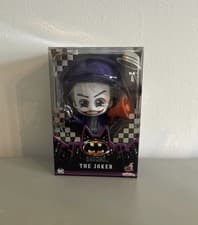 Image of Hot Toys Cosbaby The Joker DC Comics Batman (1989) Mini Figure New/Sealed