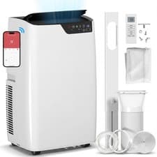 Image of HOMCOM Portable Air Conditioner 14000 BTU, 4-in-1 Air Conditioning Unit