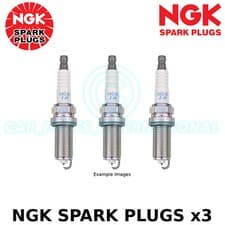 Image of NGK Yellow Box Spark Plug - Stk No: 4133 - Part No: BR4-LM - x3