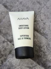 Image of Ahava Smoothing Body Lotion – Kale & Turmeric Superfood, 40ml