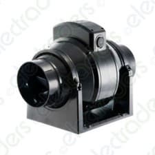 Image of Manrose MF100S In-Line Extractor Fan Standard 100mm/4" Grille with Duct Options