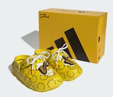 Image of adidas The Simpsons Adilette Clog Unisex Casual Gym Lifestyle Slipper NWT HQ2580
