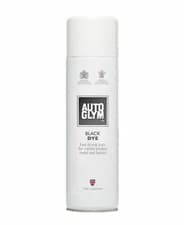 Image of AutoGlym Black Dye Stain 450ml Spray [BD450ML] Rubber Plastic Metal & Fabric