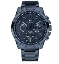 Image of TOMMY HILFIGER MENS WATCH STAINLESS STEEL BLUE BRACELET & BLUE DIAL TH1791560