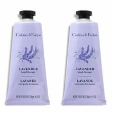 Image of 2 x Crabtree & Evelyn Lavender Hand Cream Therapy Full Size 100g no box