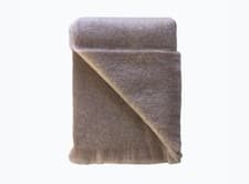Image of Mohair Throw New Dusty Pink