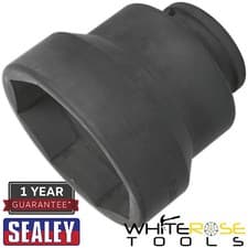 Image of Sealey Front Hub Nut Socket for Scania 80mm 3/4"Sq Drive 8-Point