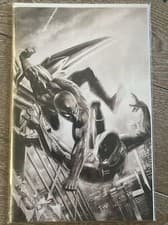 Image of ULTIMATE SPIDER-MAN #1 * NM+ MARCO MASTRAZZO 3RD PRINT VIRGIN B&W SKETCH VARIANT