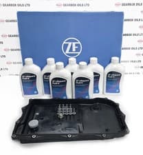 Image of GENUINE BMW 7 SERIES ZF 8 SPEED AUTOMATIC GEARBOX OIL 7L SUMP PAN FILTER KIT  