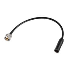 Image of PL259 UHF Male to FM/AM Female Car Radio Antenna Extension Cable RG58 12" 30cm