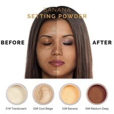 Image of PHOERA No Filter Setting Powder Loose Face Translucent Foundation Makeup Puff UK
