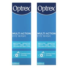 Image of 2x Optrex Multi Action Eye Wash - 100ml