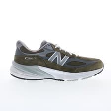 Image of New Balance 990 V6 Made In USA U990OG6 Mens Green Lifestyle Sneakers Shoes