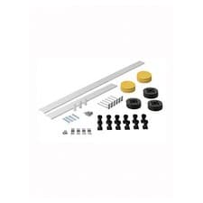Image of Easy Plumb Shower Tray Riser Kit Shower Enclosure Plinth Adjustable Feet Legs