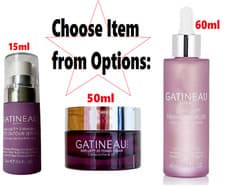 Image of GATINEAU 3D TONED CREAM 50ml- Eye Contour Serum 15ml- Firming Facial Oil 60ml