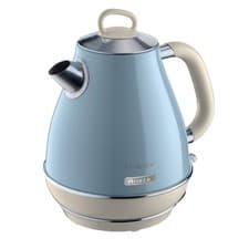 Image of Ariete Vintage Blue Jug Kettle, Toaster & Coffee Maker Set