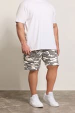 Image of BadRhino KAM Mens Big and Tall Camo Cargo Shorts