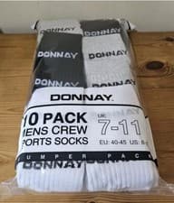 Image of Donnay Socks 10 Pack
