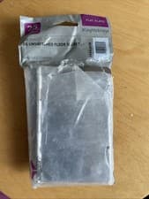 Image of Brushed Chrome Knightsbridge 2g Unswitched Floor Socket 13a 230v Flat Plate