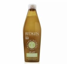 Image of Redken Nature Science All Soft Shampoo 10.1 oz Vegan Dry Brittle Hair Care
