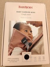 Image of BabyBjorn Baby Carrier Mini - Used Twice - In Great Condition - in black