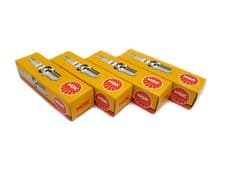 Image of NGK Spark Plugs x4 CR9E (Threaded Top) Genuine 6263