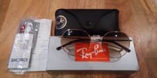Image of Ray Ban RB3565 Jack Hexagonal 001/51 53 20 145 Gold Frame Graduated Lens. NEW