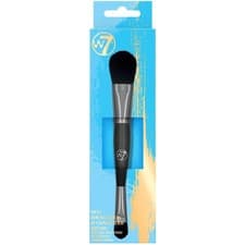 Image of W7 Duo Foundation & Concealer Brush - Precision Makeup Spot Blender Professional