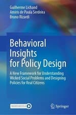 Image of Behavioral Insights for Policy Design - 9783031330339