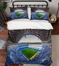 Image of 3D Stadium Real Madrid CF Quilt Cover Set Bedding Sets Pillowcases